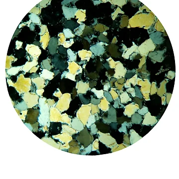 Artwork thumbnail, Quartzite Thin Section by Rocks-And-Roles