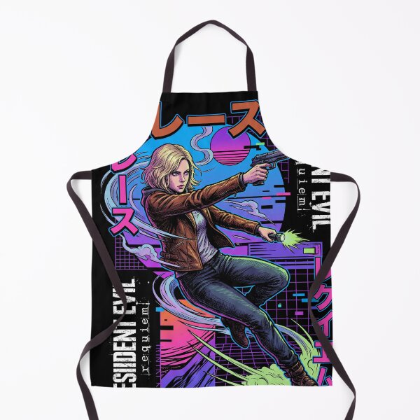 Item preview, Cyberpunk synthwave Retro Grace Ashcroft FBI RE Requiem Jumpscare Queen designed and sold by Senpaiwaves.