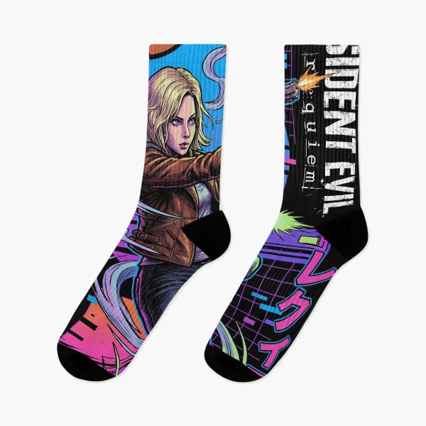 Item preview, Cyberpunk synthwave Retro Grace Ashcroft FBI RE Requiem Jumpscare Queen designed and sold by Senpaiwaves.