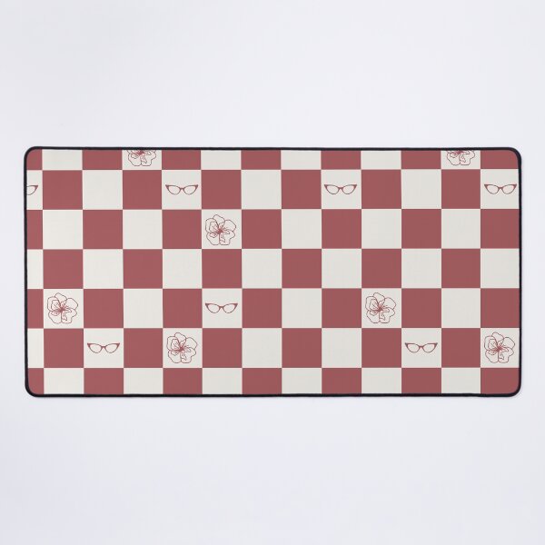 Item preview, Summer Checkered Pattern | Eyeglass and Flower Print designed and sold by ApricityPhrases.