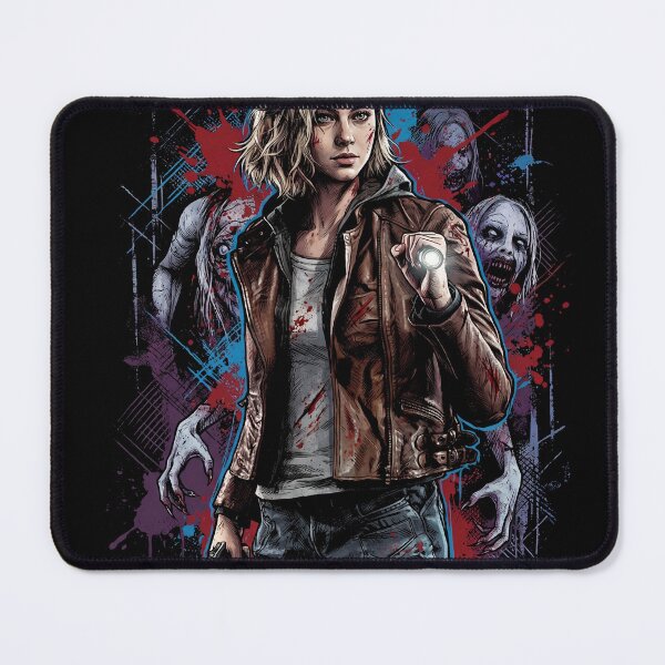 Item preview, Dark Grunge Retro Resident Evil Requiem Grace Ashcroft Design designed and sold by Senpaiwaves.