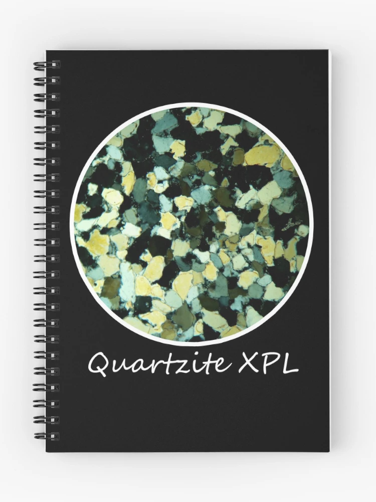 Thumbnail 1 of 3, Journal, Quartzite Thin Section designed and sold by Rocks-And-Roles.