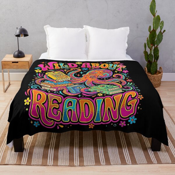 Item preview, Wild About Reading Book Lovers designed and sold by YalenArt.