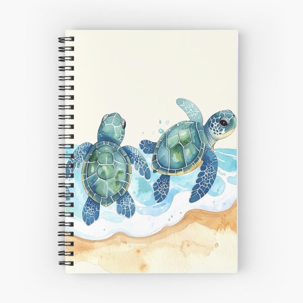 Item preview, Three small sea turtles in the ocean designed and sold by LiskoDesign.