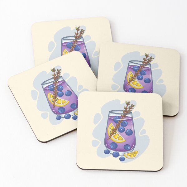 Item preview, “Blueberry Lavender Spritz” – Fresh Summer Sips designed and sold by TheRightNotes.