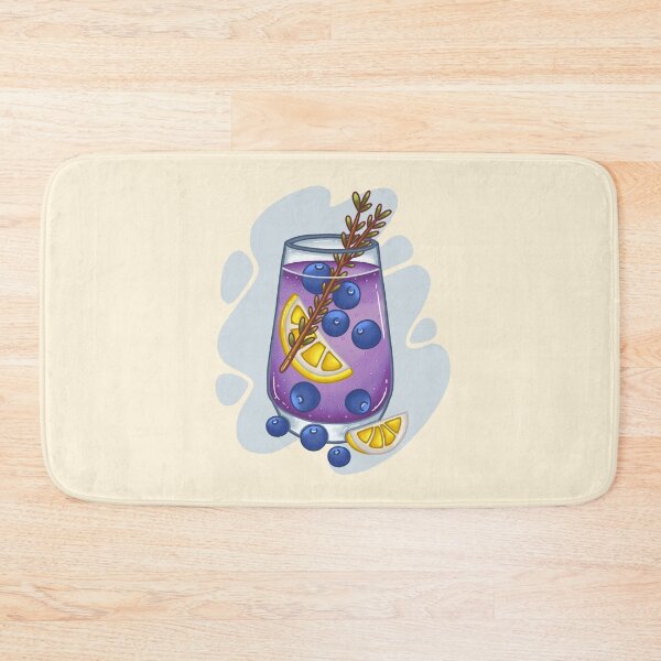 Item preview, “Blueberry Lavender Spritz” – Fresh Summer Sips designed and sold by TheRightNotes.