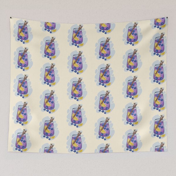 Item preview, “Blueberry Lavender Spritz” – Fresh Summer Sips designed and sold by TheRightNotes.