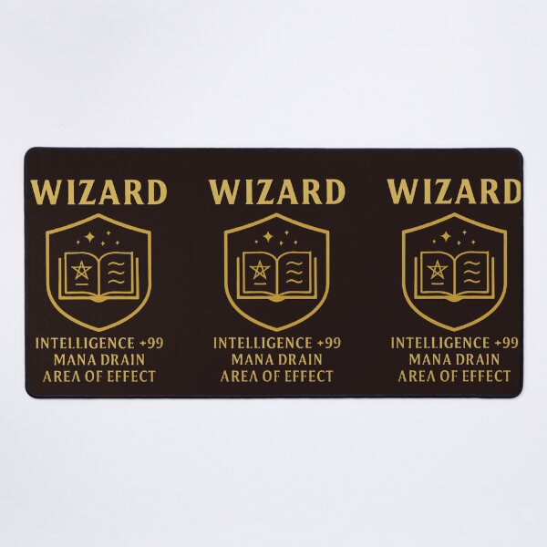 Item preview, Wizard – Fantasy RPG T-Shirt for Spellcasters & Arcane Scholars designed and sold by WhisperFrame.