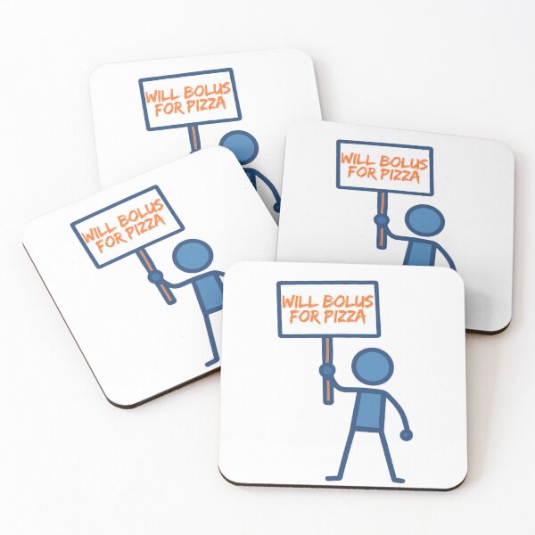 Item preview, Will Bolus For Pizza designed and sold by Diabetesjoker.