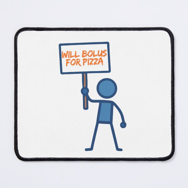 Item preview, Will Bolus For Pizza designed and sold by Diabetesjoker.