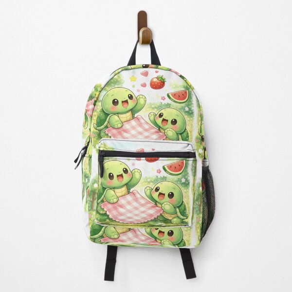 Item preview, Turtle Picnic Fun - Kawaii Fruit Adventure. designed and sold by Lylysun.