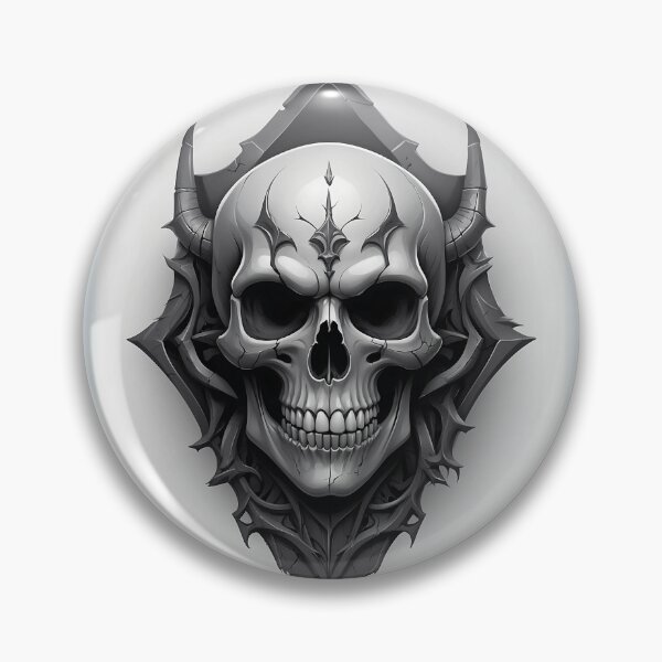 Artikelvorschau, Totenkopf-Wanduhr mit Gothic-Design entworfen und verkauft von AkiruAiStudio.