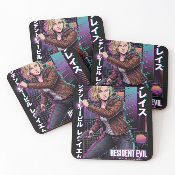 Item preview, Grace Ashcroft Resident Evil Requiem Walkthrough Retrowave Future Cyberpunk Design designed and sold by Senpaiwaves.