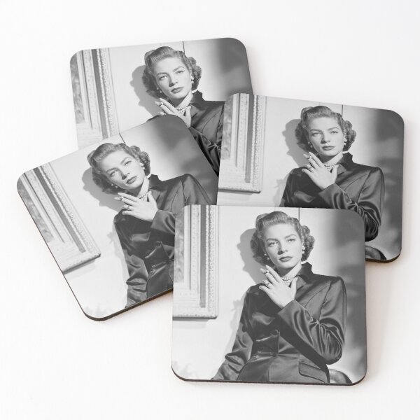 Item preview, Old Hollywood art portraits: Lauren Bacall designed and sold by KaterinaLog.