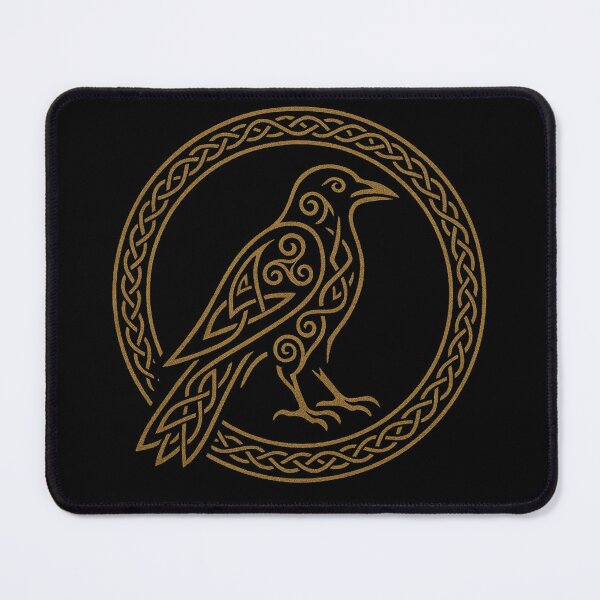 Item preview, Morrigan Raven – Fate & Battle Sigil | Celtic Goddess Gold Emblem by Oblivion Rise designed and sold by OblivionRise.