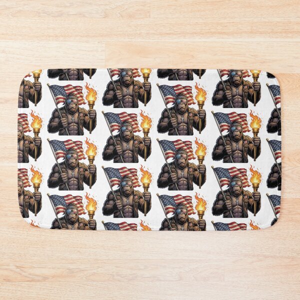 Item preview, American Patriotic Bigfoot designed and sold by Roy & Tiffany.