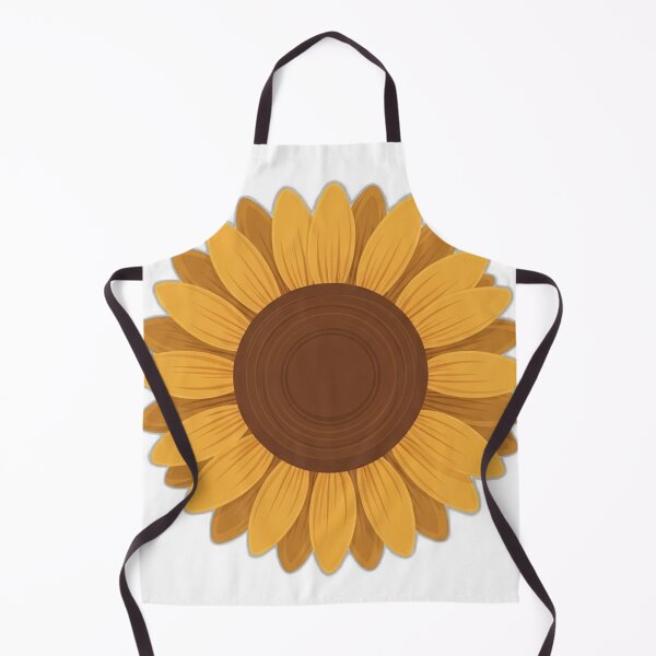 Item preview, Sunflower Bloom Icon v2 — Retro 70s Palette 08 designed and sold by pumsquare.