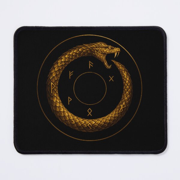 Item preview, Jörmungandr – Norse World Serpent Cosmic Symbol | OblivionRise designed and sold by OblivionRise.