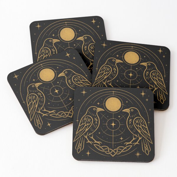 Item preview, Huginn & Muninn – Odin’s Ravens designed and sold by OblivionRise.