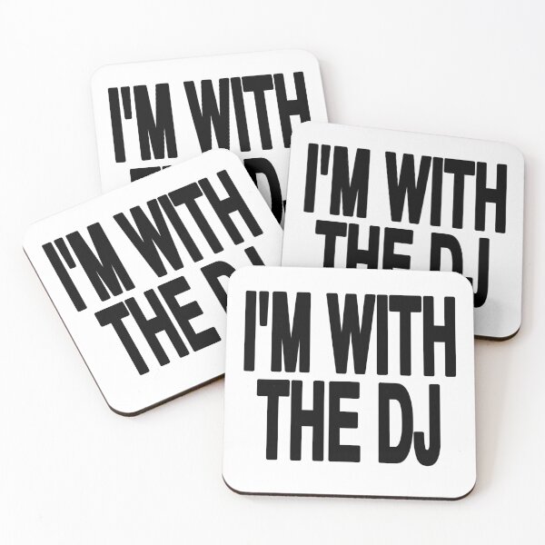 Item preview, I'm With The DJ designed and sold by EigengrauART.