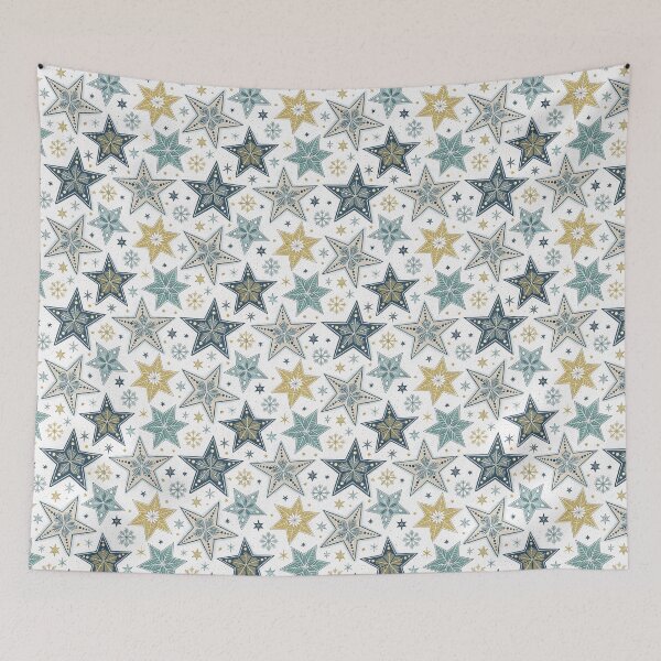 Item preview, Nordic Celebration Stars | Scandinavian Folk Geometry designed and sold by Shuga-Design.