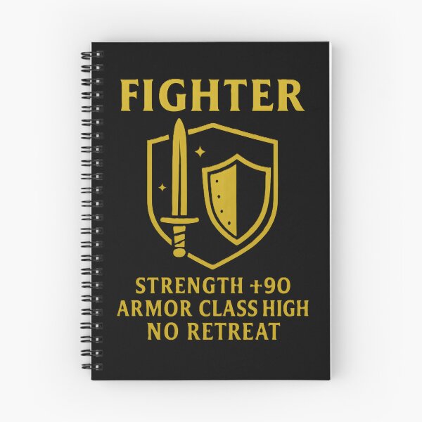 Item preview, Fighter – Fantasy RPG T-Shirt for Battle-Hardened Heroes designed and sold by WhisperFrame.