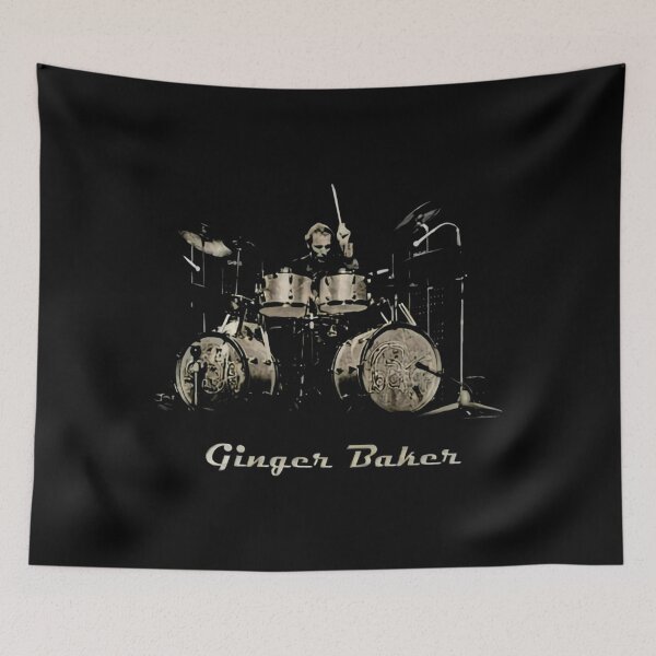 Item preview, Ginger Baker Clothing For Drummer Rock  designed and sold by CocoGelato.