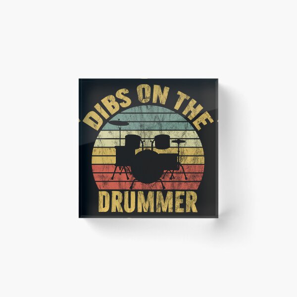 Item preview, Dibs On The Drummer Drummer Drumming designed and sold by Devindu.