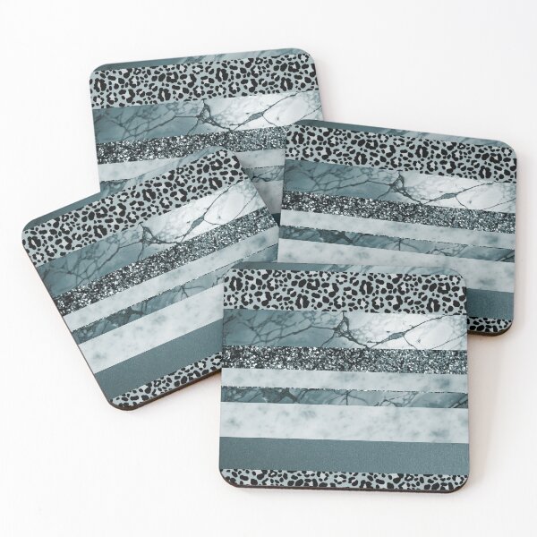 Item preview, Leopard Marble Stripes Glam 2 (Photo of Glitter Only - Not Reflective) designed and sold by Anita's & Bella's Art.
