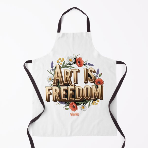 Item preview, Art is Freedom - WhimWiz Funny & Quirky Gift Ideas designed and sold by WhimWiz.