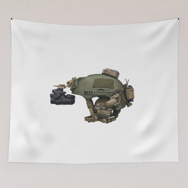 Item preview, Tactical Helmet designed and sold by RAWLIFEGRAPHIC.