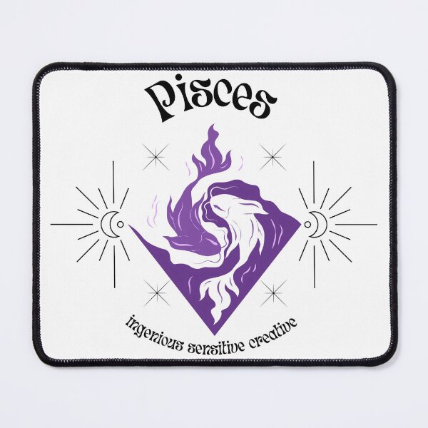 Item preview, Mystical Pisces Zodiac Fish designed and sold by Kritiveemporio.
