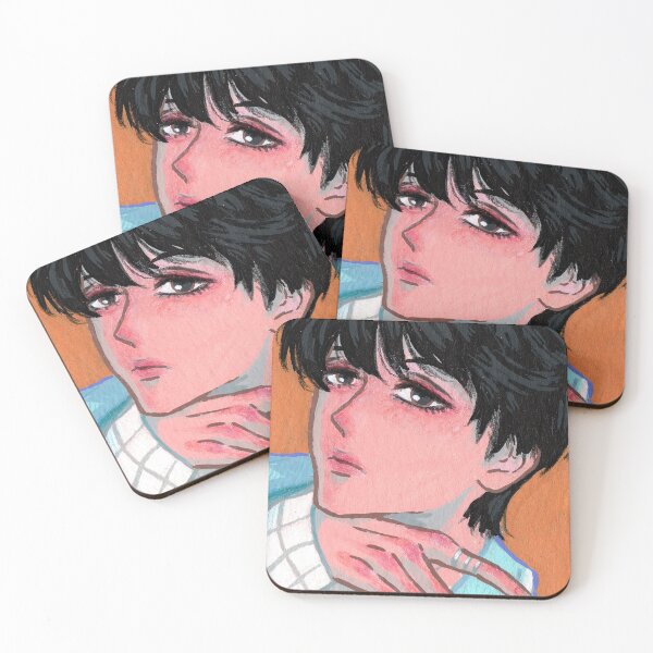 Item preview, Painting of Kim Taehyung (V) of BTS designed and sold by Feiyuki.