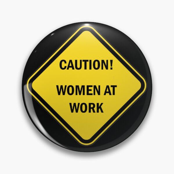 Item preview, CAUTION! WOMEN AT WORK designed and sold by lefilledufilm.