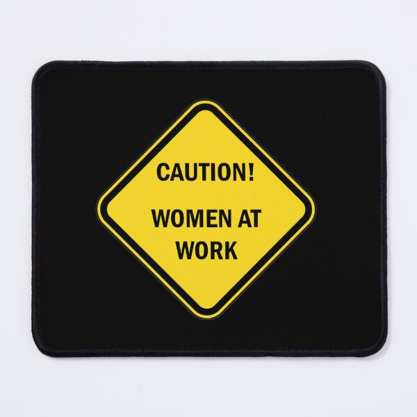 Item preview, CAUTION! WOMEN AT WORK designed and sold by lefilledufilm.