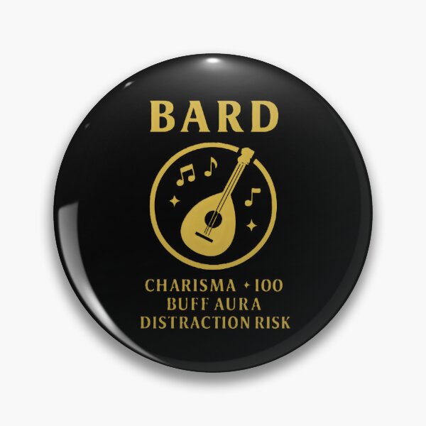 Item preview, Bard – Fantasy RPG T-Shirt for Charismatic Adventurers designed and sold by WhisperFrame.