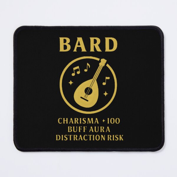 Item preview, Bard – Fantasy RPG T-Shirt for Charismatic Adventurers designed and sold by WhisperFrame.
