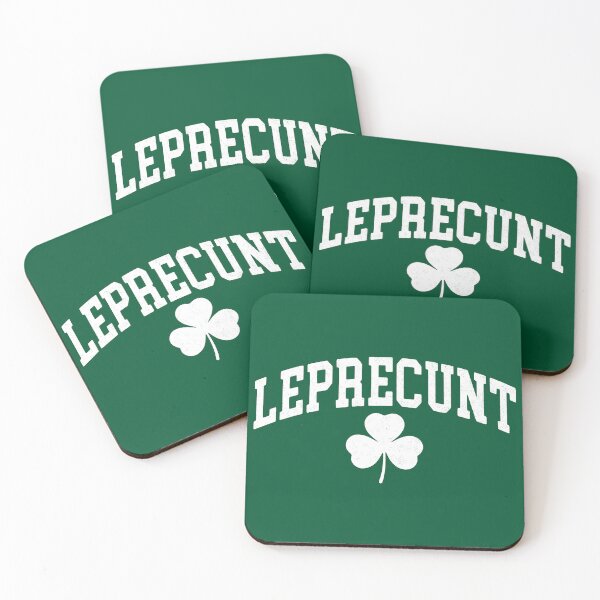 Item preview, Leprecunt Shamrock Tee | St. Patrick's Day Funny Irish Shirt designed and sold by NguboNorento.