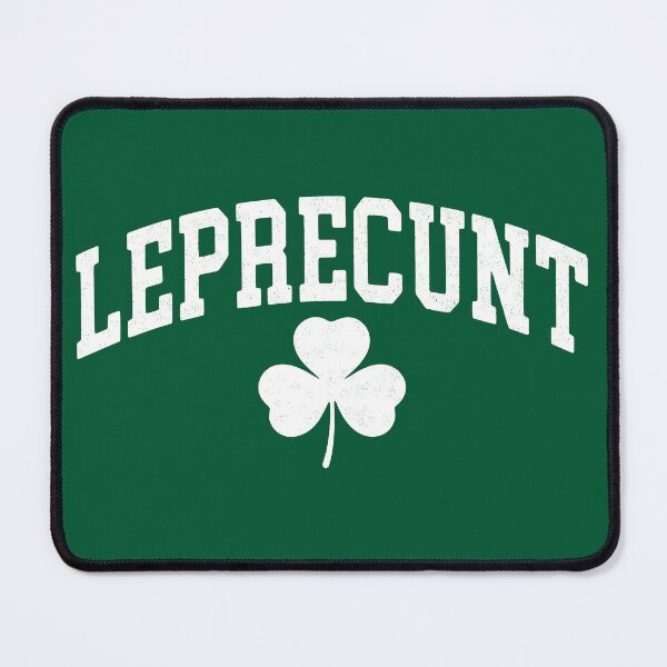 Item preview, Leprecunt Shamrock Tee | St. Patrick's Day Funny Irish Shirt designed and sold by NguboNorento.