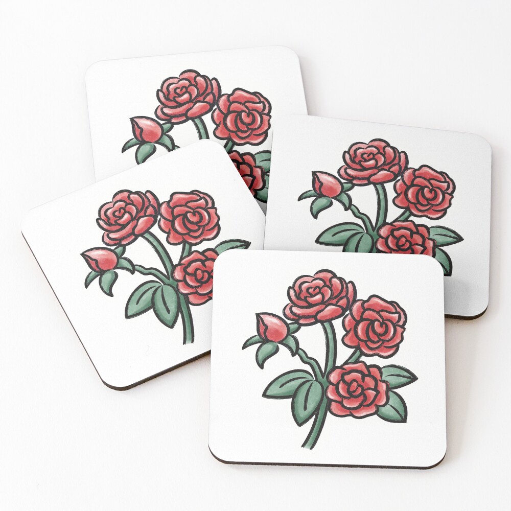 Item preview, Coasters (Set of 4) designed and sold by HanarNagh.