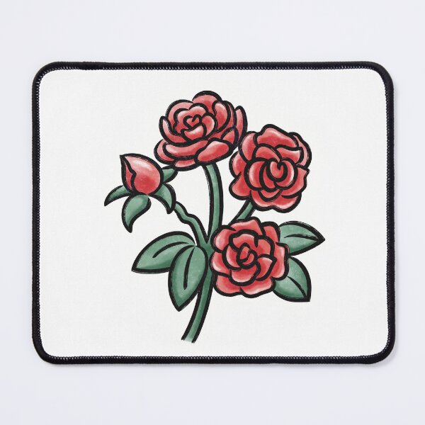 Item preview, Frosted Red Roses designed and sold by hanna_nagh.