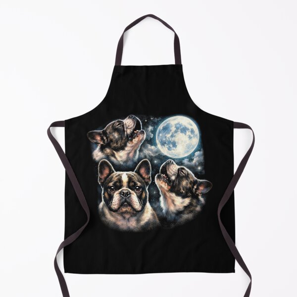 Item preview, Three French Bulldog Moon Vintage 90s Airbrush Y2K Grunge Graphic designed and sold by EvrmoodCo.