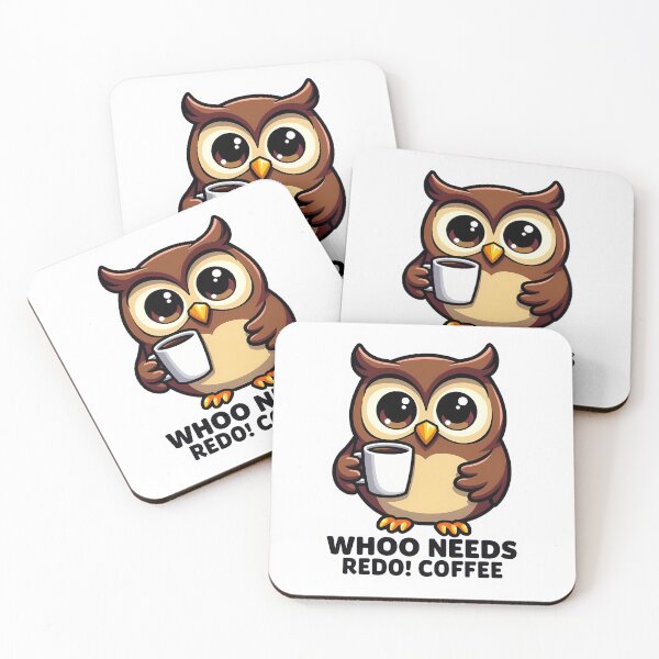 Item preview, Caffeinated Owl designed and sold by BysonDesigns.