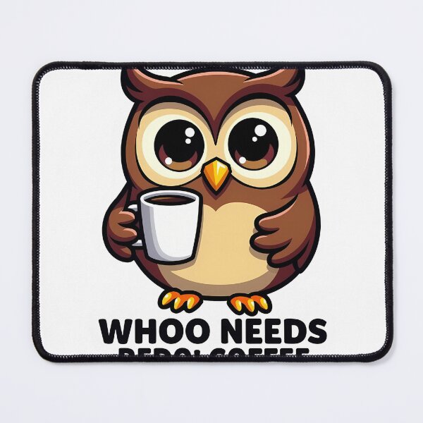 Item preview, Caffeinated Owl designed and sold by BysonDesigns.