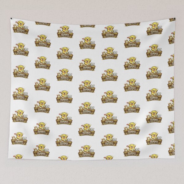 Item preview, Golden Made Me Late Golden Retriever Gift designed and sold by WildVista.
