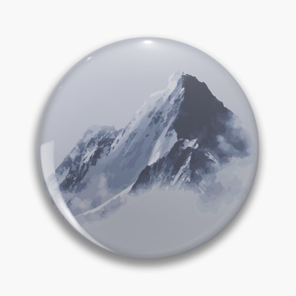 Item preview, Snowy Mountain Peak Rising Through Mist designed and sold by Arturo Daniel Garcia Palomo.