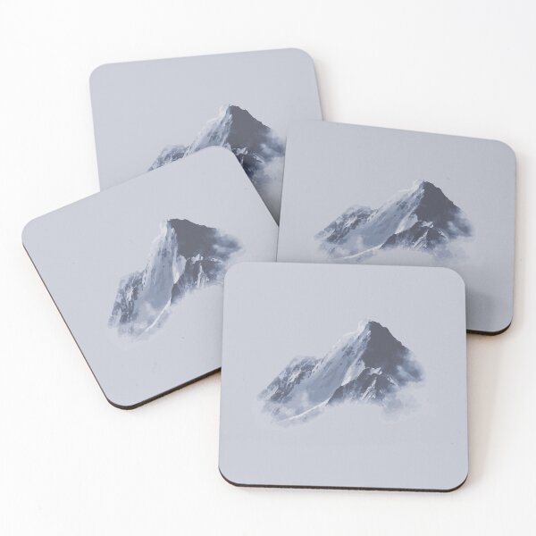 Item preview, Snowy Mountain Peak Rising Through Mist designed and sold by Arturo Daniel Garcia Palomo.