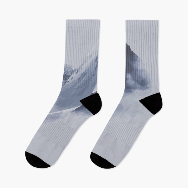 Item preview, Snowy Mountain Peak Rising Through Mist designed and sold by Arturo Daniel Garcia Palomo.