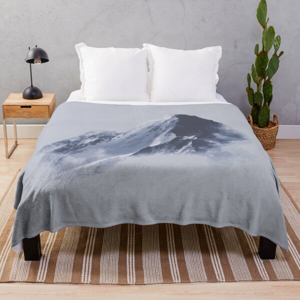 Item preview, Snowy Mountain Peak Rising Through Mist designed and sold by Arturo Daniel Garcia Palomo.