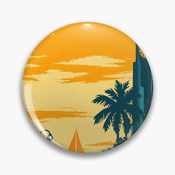 Item preview, Chetumal Quintana Roo, Mexico Vintage Travel Tourism Art designed and sold by TravelersGems.
